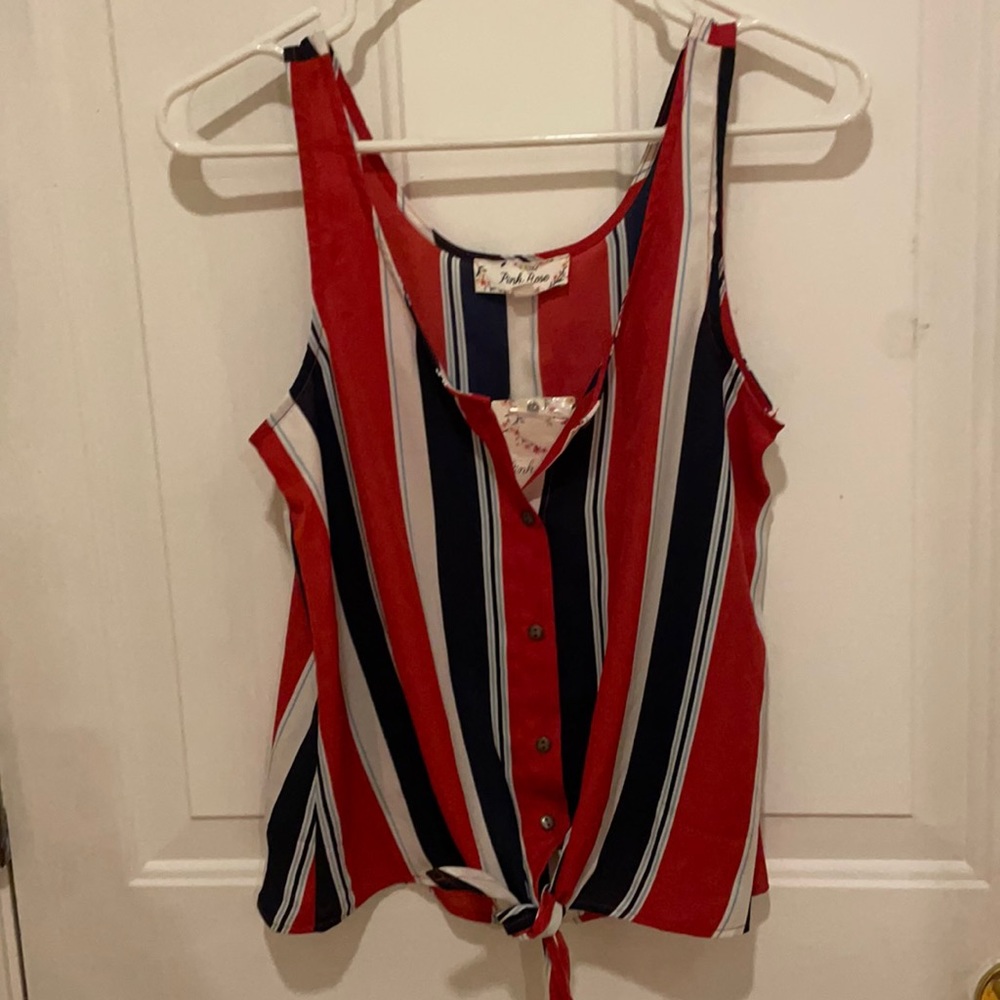Striped stank top